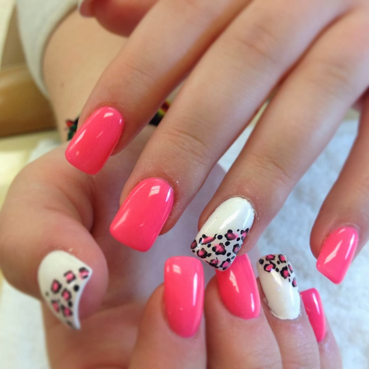 acrylic nail tip designs